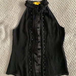 Catherine Malandrino Black Blouse